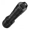 Rankinis žibintuvėlis Nitecore MH25 Pro — aliuminis, vienas LED, įkraunamas per USB, atsparus vandeniui iki 2 m, atsparus smūgiams, 153,6 mm, 130 g, juodas