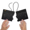 R-Go Tools Ergonominė klaviatūra R-Go Split Break v2 su pertraukų programine įranga, ergonomiška atskirta klaviatūra, QWERTY (US), laidinė, juoda