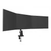 Stalinė monitoriaus rankena Neomounts DS60-600BL3 spaustuvas / apvalkalo įvorė 10-27 col.