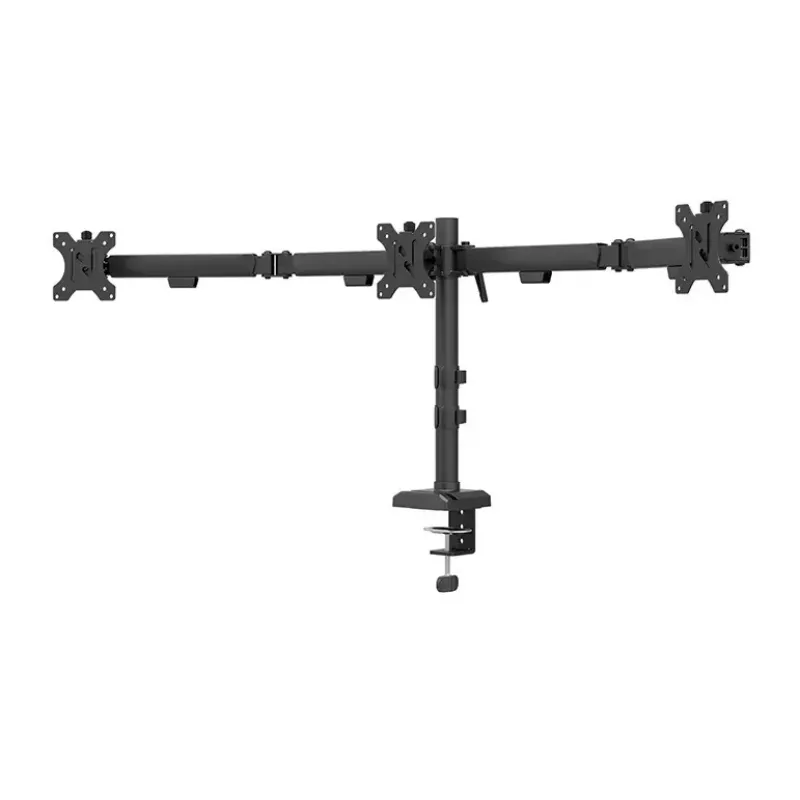 Stalinė monitoriaus rankena Neomounts DS60-600BL3 spaustuvas / apvalkalo įvorė 10-27 col.