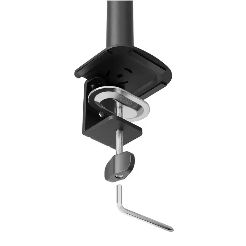 Stalinė monitoriaus rankena Neomounts DS60-600BL3 spaustuvas / apvalkalo įvorė 10-27 col.