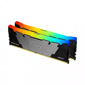 DIMM DDR4 16GB (2x8GB) Kingston FURY 3200MT/s 288-pin CL16 1.35V su RGB aušintuvu
