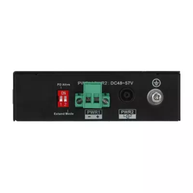 Dahua Technology PoE PFS3106-4ET-60-V2 tinklo komutatorius Nevaldomas L2 Fast Ethernet (10/100) Juoda
