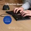 Ergonomiška klaviatūra „R-Go Split Break“ su pertraukų programine įranga, ergonomiška atskirta klaviatūra, QWERTY (US), Bluetooth, juoda