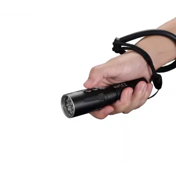Rankinis žibintuvėlis Nitecore DL20 LED 1000 lm, 9 h baterijos veikimo laikas, juodas, 135,5 g