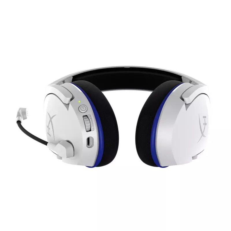 HyperX Cloud Stinger Core - belaidės žaidimų ausinės (balta-mėlyna) - PS5-PS4