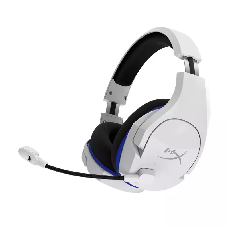 HyperX Cloud Stinger Core - belaidės žaidimų ausinės (balta-mėlyna) - PS5-PS4