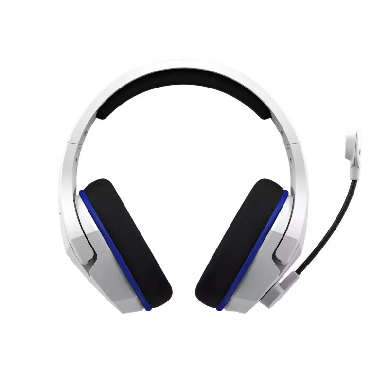 HyperX Cloud Stinger Core - belaidės žaidimų ausinės (balta-mėlyna) - PS5-PS4