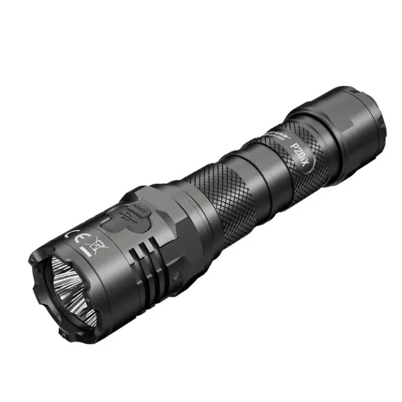Taktinis žibintuvėlis Nitecore P20iX Juodas 4000 lm USB įkraunamas