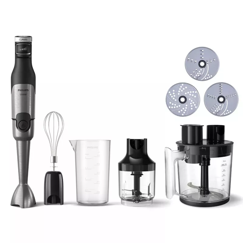 Panardomasis blenderis Philips HR2685/00 1200 W, 1,7 L dubuo, 2 greičiai, ProMix, juodas
