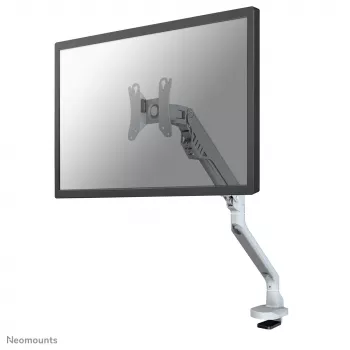 Neomounts FPMA-D750Sidabrinė2 monitoriaus laikiklis 10-32 colių - dujinė spyruoklė - viršutinis tvirtinimas - 180°-stop