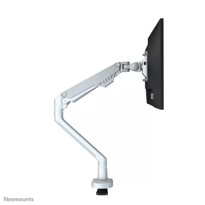 Neomounts FPMA-D750Sidabrinė2 monitoriaus laikiklis 10-32 colių - dujinė spyruoklė - viršutinis tvirtinimas - 180°-stop