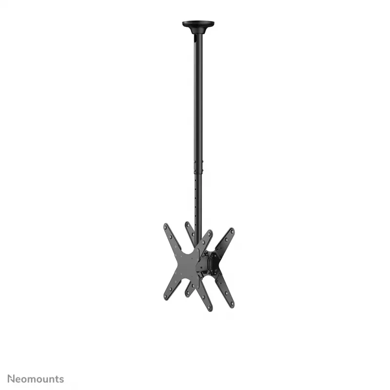 Neomounts FPMA-C340DJuoda dvigubas monitoriaus/TV lubų laikiklis 32-75 col. - h 106-156 cm
