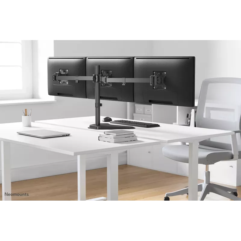 Neomounts monitoriaus stalinis stovas FPMA-D550DD3Juoda laisvai pastatomas 6 kg 13-27 col.