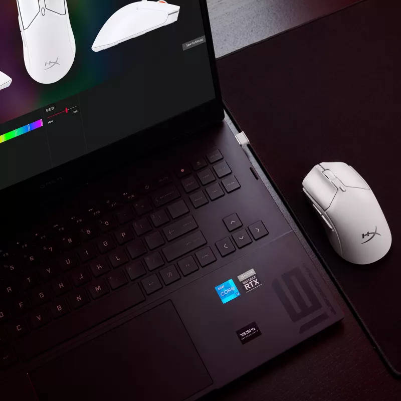 HyperX Pulsefire Haste 2 Mini - belaidis žaidimų pelė (balta)