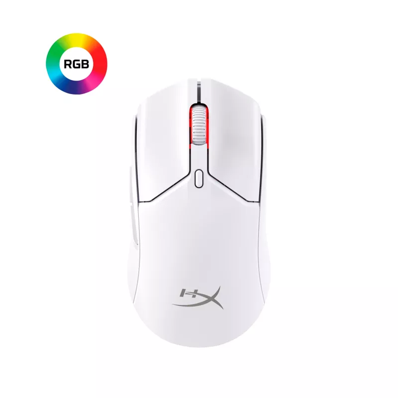 HyperX Pulsefire Haste 2 Mini - belaidis žaidimų pelė (balta)