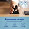 R-Go Tools Ergonominė pelė R-Go Twister, su pertraukų programine įranga, abiem rankoms tinkama pelė, sulankstoma, Bluetooth ir laidinė