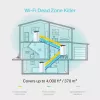 TP-Link AC1200 visų namų tinklinė belaidžio ryšio sistema, 3 vnt. rinkinys