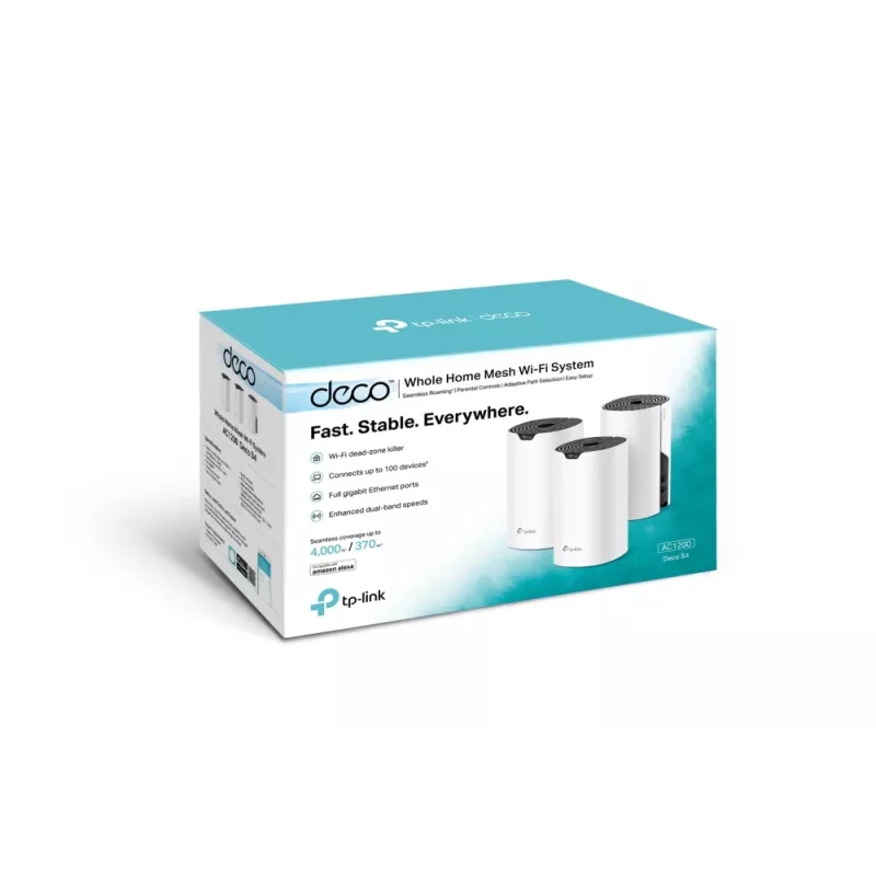 TP-Link AC1200 visų namų tinklinė belaidžio ryšio sistema, 3 vnt. rinkinys