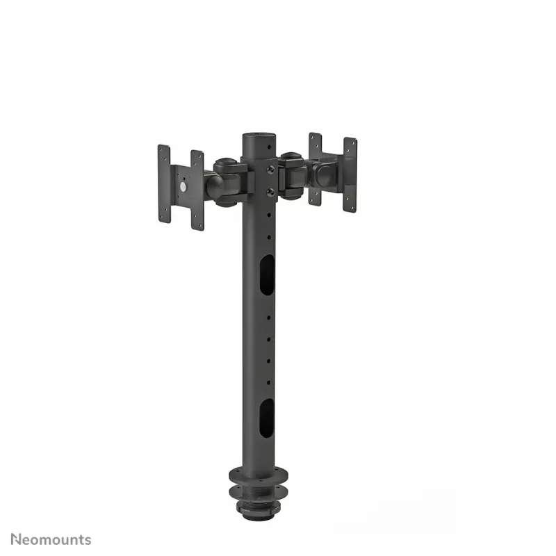 Neomounts FPMA-D050DJuoda Monitoro laikiklis 10-30 colių, Grommet, 10 kg, 25.4 cm (10 colių), 76.2 cm (30 colių), 100 x 100 mm, Juoda