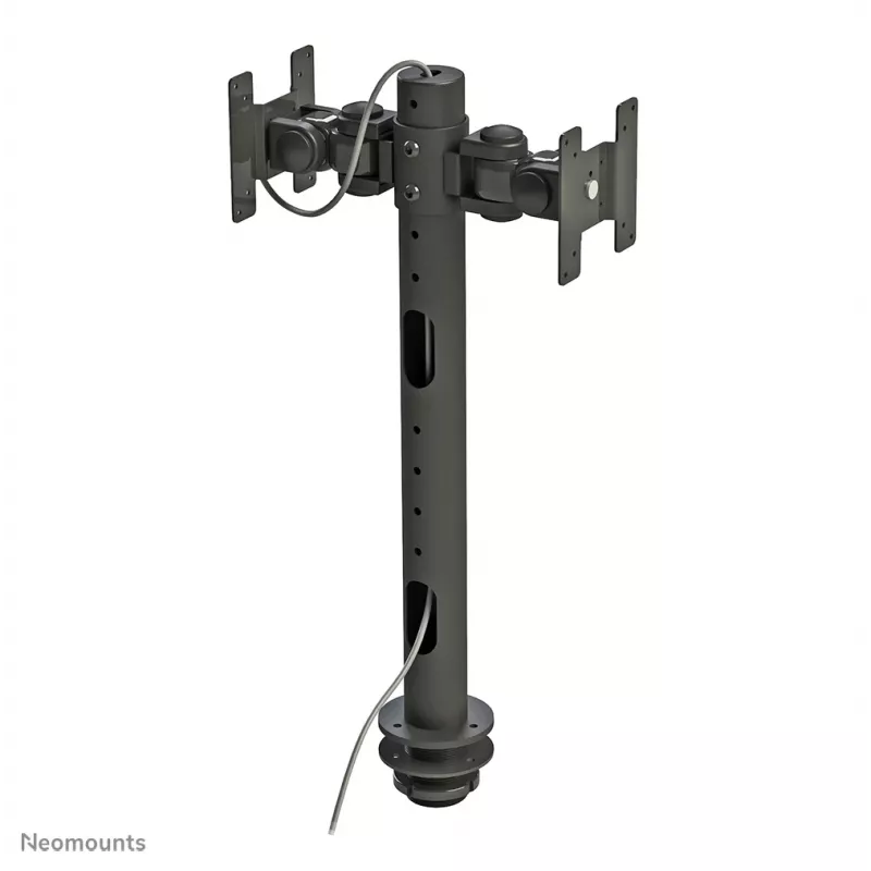 Neomounts FPMA-D050DJuoda Monitoro laikiklis 10-30 colių, Grommet, 10 kg, 25.4 cm (10 colių), 76.2 cm (30 colių), 100 x 100 mm, Juoda
