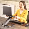 Fellowes 8064301 nešiojamojo kompiuterio stovas Juoda 48.3 cm (19 colių)