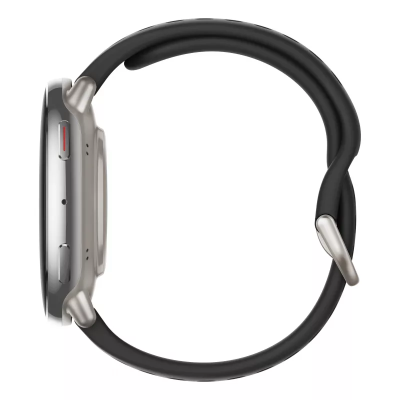 Amazfit W2433EU1N išmanusis laikrodis / sportinis laikrodis 3,35 cm (1,32 col.) AMOLED skaitmeninis 466 x 466 pikseliai jutiklinis sidabrinis