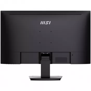 MSI Pro MP273A 27 colių monitorius, Full HD (1920 x 1080), 100Hz, IPS, 4ms, HDMI, DisplayPort, VGA, įmontuoti garsiakalbiai, antirefleksinis, be mirgėjimo, mažiau mėlynos šviesos, TÜV sertifikuotas, VESA, Kensington, juodas