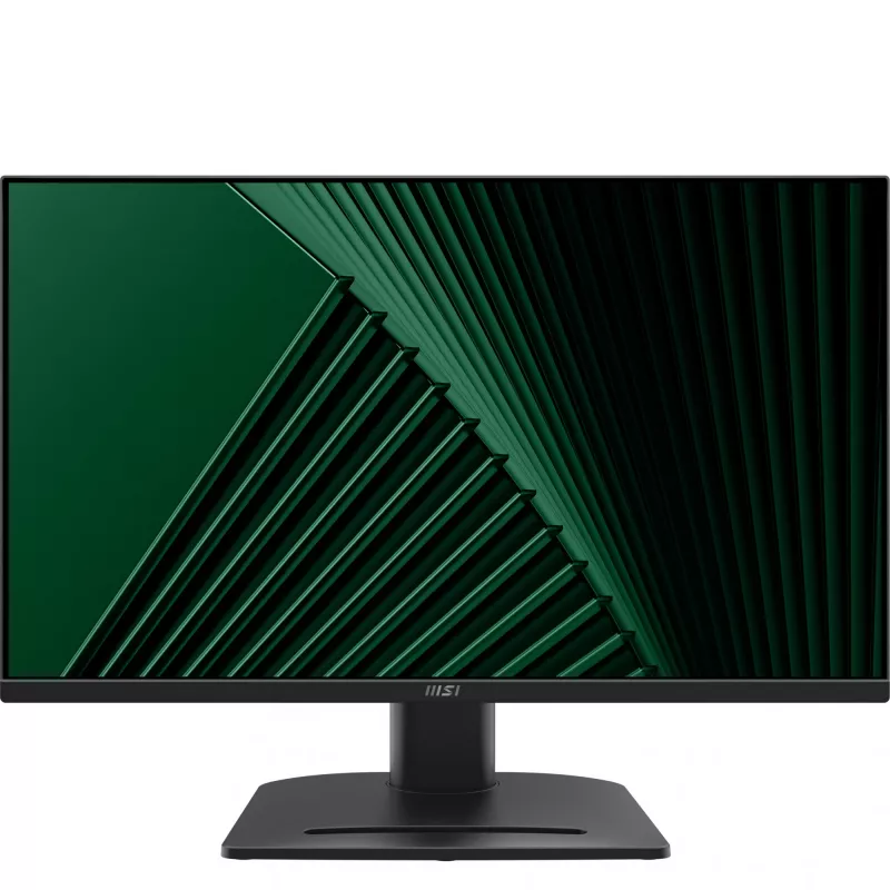 MSI PRO MP275PG 27 colių monitorius, FHD (1920 x 1080), 100Hz, IPS, 1ms, 1x HDMI 1.4b, 1x DP 1.2a išvestis, 1x D-Sub(VGA), įmontuoti garsiakalbiai, Anti-Glare, Anti-Flicker, Mažiau mėlynos šviesos, TÜV sertifikuotas, VESA, Kensington, 4 krypčių reguliuoja