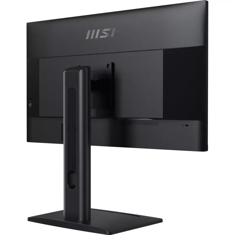 MSI PRO MP275PG 27 colių monitorius, FHD (1920 x 1080), 100Hz, IPS, 1ms, 1x HDMI 1.4b, 1x DP 1.2a išvestis, 1x D-Sub(VGA), įmontuoti garsiakalbiai, Anti-Glare, Anti-Flicker, Mažiau mėlynos šviesos, TÜV sertifikuotas, VESA, Kensington, 4 krypčių reguliuoja