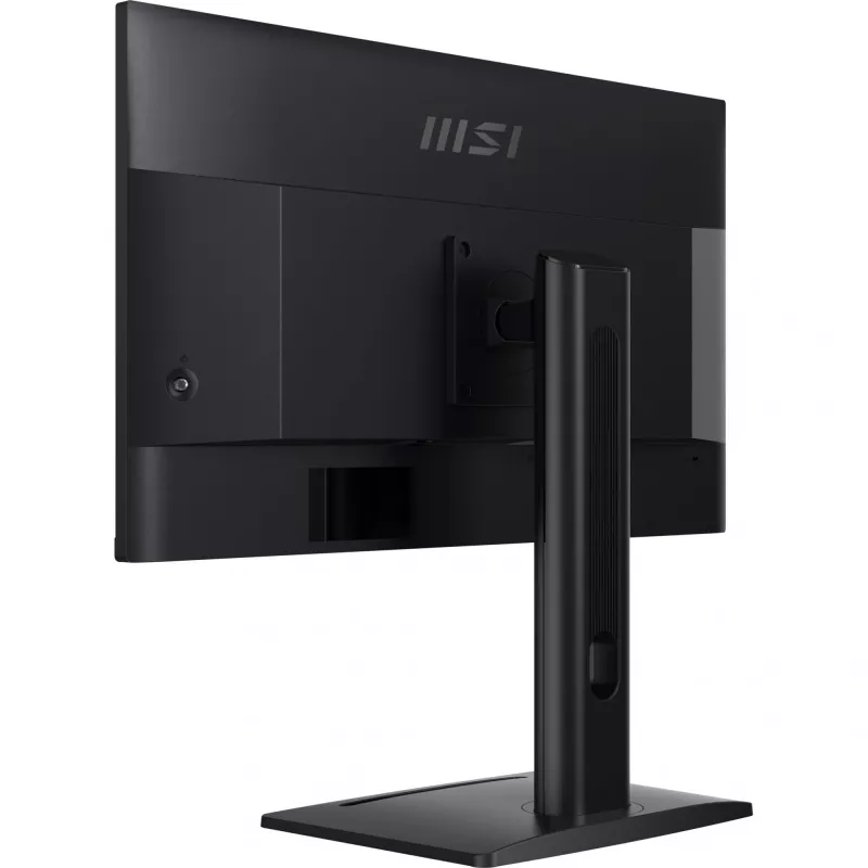 MSI PRO MP275PG 27 colių monitorius, FHD (1920 x 1080), 100Hz, IPS, 1ms, 1x HDMI 1.4b, 1x DP 1.2a išvestis, 1x D-Sub(VGA), įmontuoti garsiakalbiai, Anti-Glare, Anti-Flicker, Mažiau mėlynos šviesos, TÜV sertifikuotas, VESA, Kensington, 4 krypčių reguliuoja