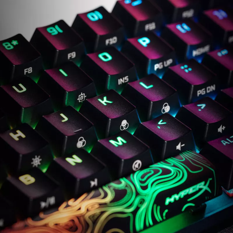 HyperX Alloy Origins 60 - mechaninė žaidimų klaviatūra - HX Red (US išdėstymas)