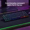 HyperX Alloy Origins 65 - Mechaninė žaidimų klaviatūra - HX Red (US išdėstymas)