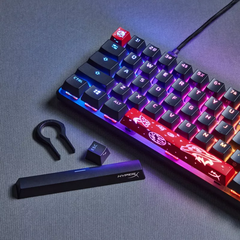 HyperX Alloy Origins 65 - Mechaninė žaidimų klaviatūra - HX Red (US išdėstymas)