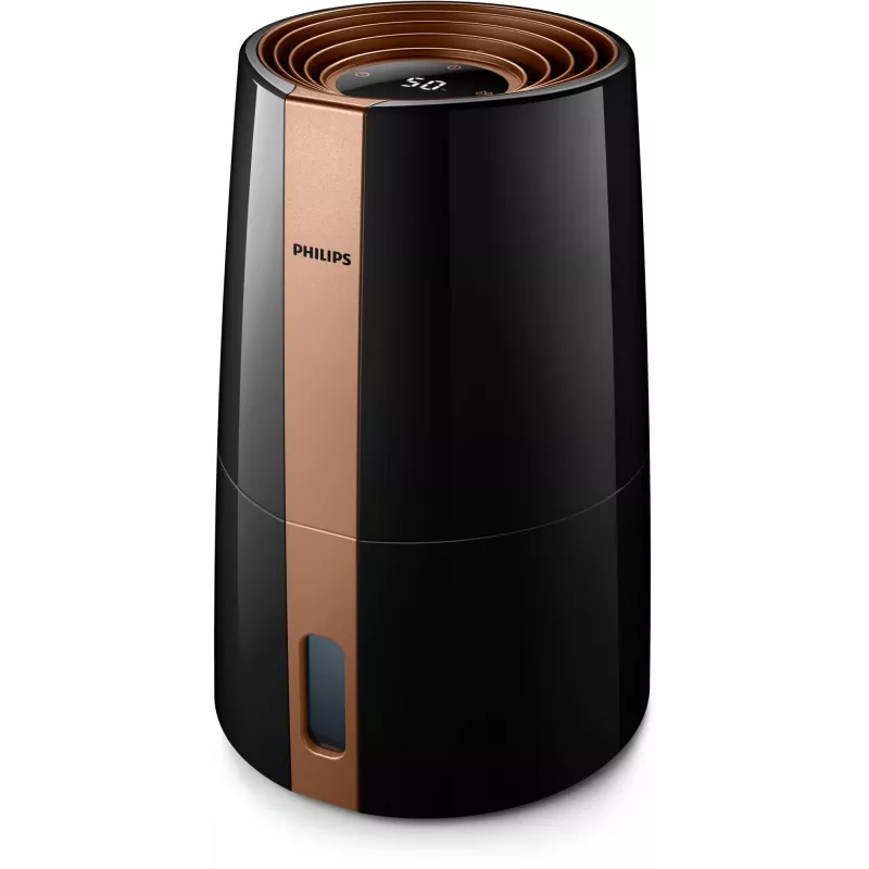 Philips 3000 series HU3918/10 drėkintuvas Su sparnuote 3 L Juoda 25 W