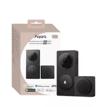 Durų skambučio kameros centras Aqara SMART HOME G410 CH-C09D-B juodas