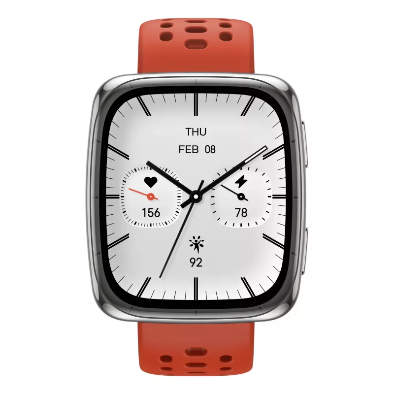 Amazfit Active 2 Square išmanusis laikrodis, juodas (W2434GL2N)