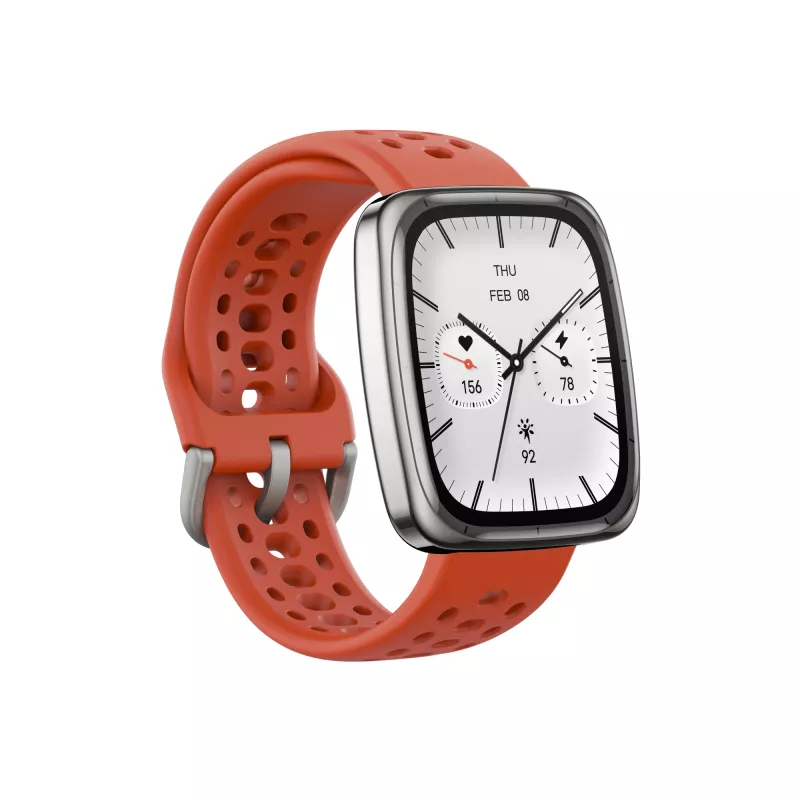 Amazfit Active 2 Square išmanusis laikrodis, juodas (W2434GL2N)
