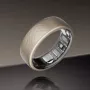 Išmaniojo žiedo aktyvumo sekiklis „Amazfit Helio Ring Titanium“ (12 dydis)