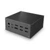 “Lindy DST-Pro 101”, USB-C nešiojamojo kompiuterio prijungimo stotelė su 4K palaikymu ir 100 W maitinimo bloku