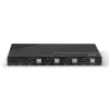 Lindy KVM jungiklis HDMI 18G USB 2.0 Audio 4 prievadų 4K Ultra HD