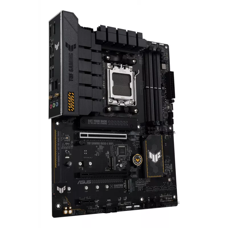 Pagrindinė plokštė ASUS TUF GAMING B650-E WIFI ATX Socket AM5 DDR5 4x DIMM 192GB Wi‑Fi 6E Bluetooth 5.3 3x M.2 2.5Gb LAN