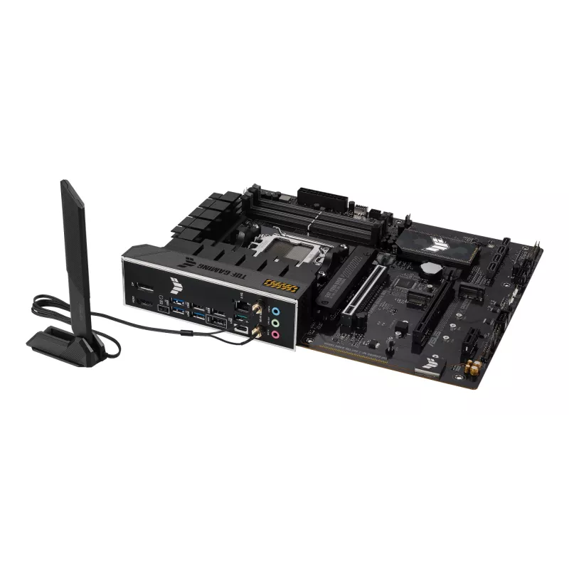 Pagrindinė plokštė ASUS TUF GAMING B650-E WIFI ATX Socket AM5 DDR5 4x DIMM 192GB Wi‑Fi 6E Bluetooth 5.3 3x M.2 2.5Gb LAN