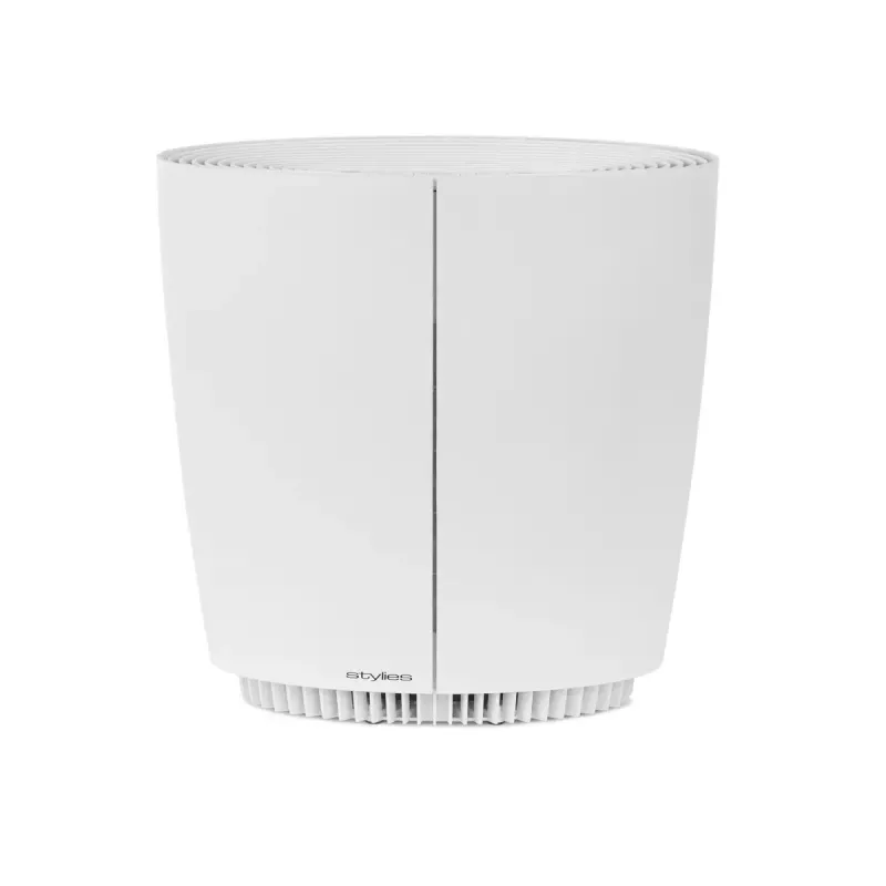 Oro valytuvas Stylies Pegasus patalpoms iki 50 m², triukšmas 60 dB, galia 30 W, balta