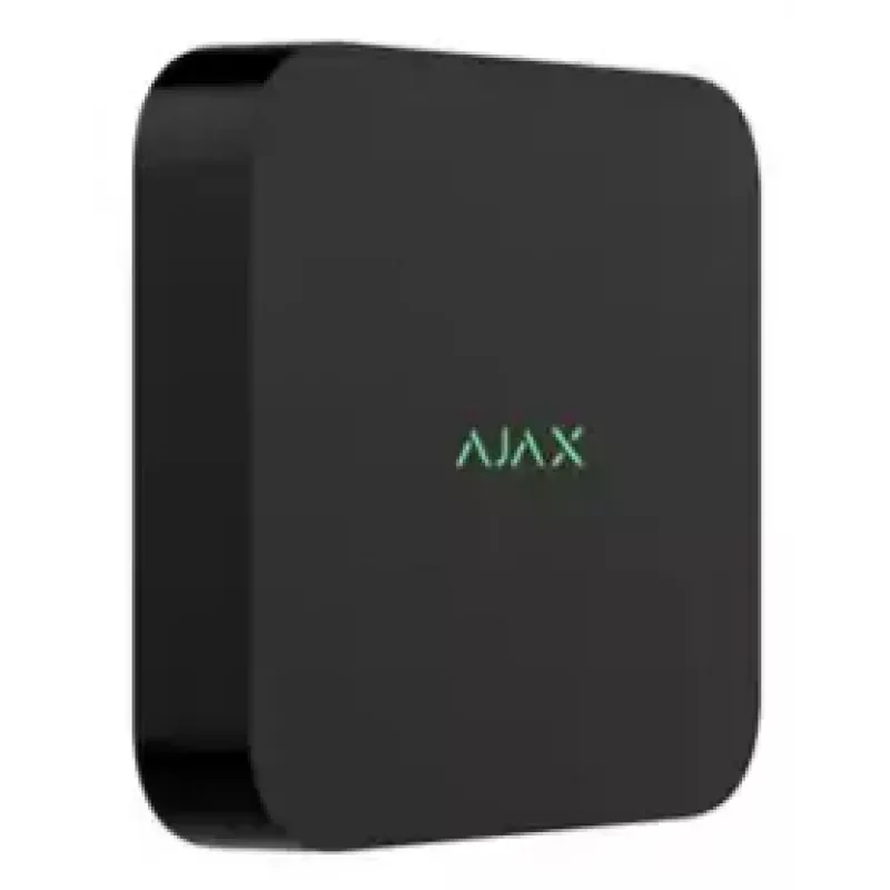 Ajax NVR (8 kan.) Juodas 16 kanalų RTSP H.264 H.265 16 TB
