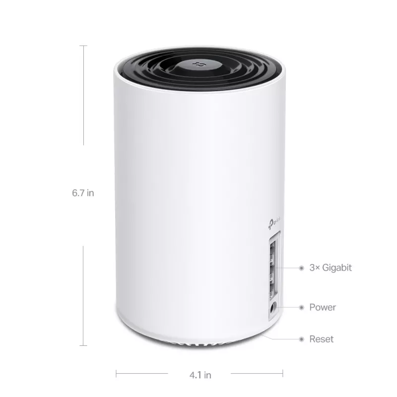 TP-Link AXE5400 viso namo „Mesh Wi-Fi 6E“ sistema (trijų juostų)