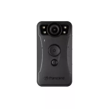 Veiksmo sporto kamera TRANSCEND DrivePro Body 30 — Full HD 1920x1080, 130° objektyvas, 128GB, Wi‑Fi, IP67