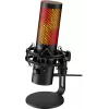 HyperX QuadCast 2 S - USB mikrofonas (juodas), Stalinis mikrofonas, -8 dB, 20 - 20000 Hz, 1 Ω, laidinis, USB