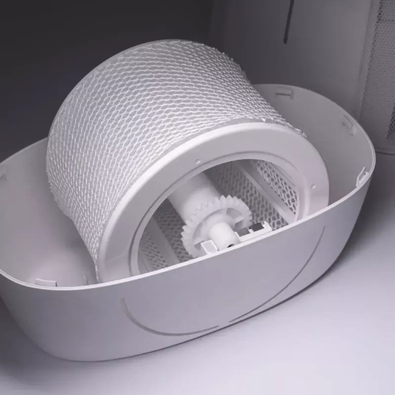 Ant grindų pastatomas oro ploviklis ir drėkintuvas Stylies ANTARES — 6 l talpa, 10 W, 1,42 kg, baltas