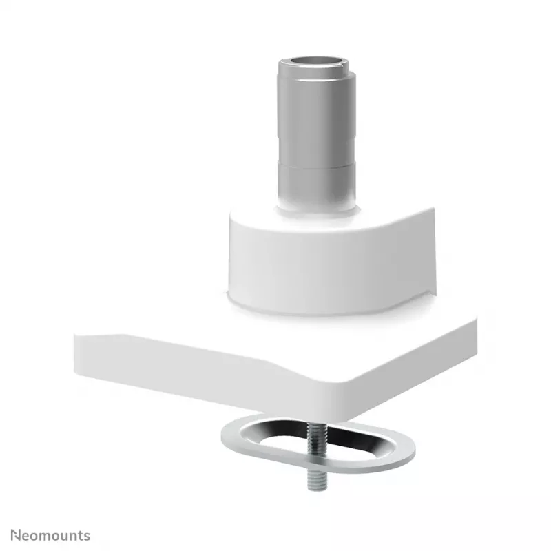 Neomounts NM-D775DXWHITE monitorio laikiklis 10-32 col. - dujinė spyruoklė - Topfix - 180°-stabdys